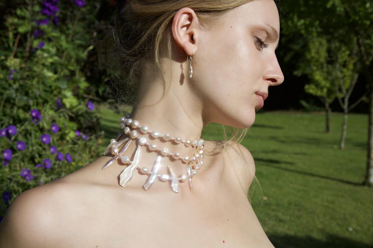 Triple Pearl Necklace