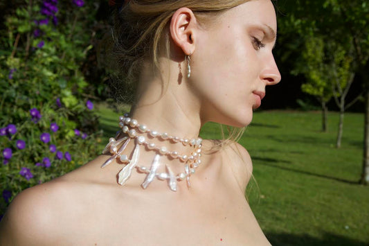 Triple Pearl Necklace