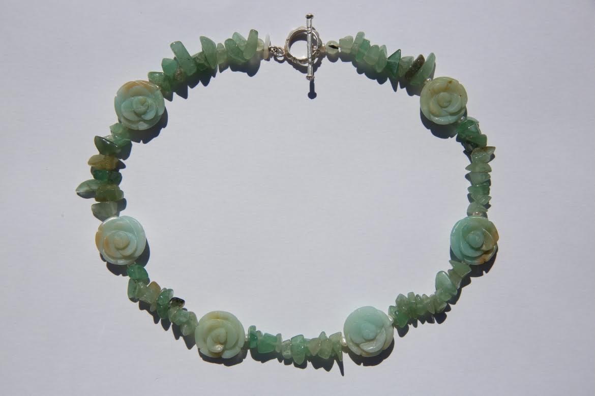 Amazonite and Aventurine