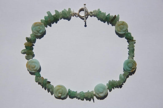 Amazonite and Aventurine