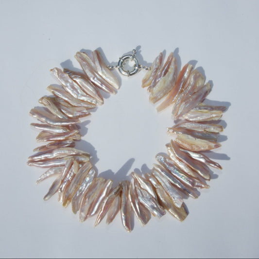 Spiky Pearl Choker